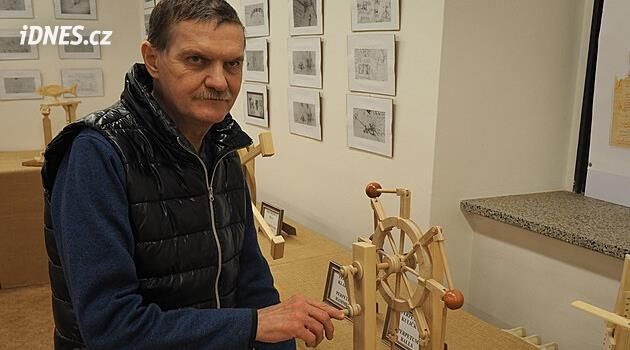 Zemřel modelář Miroslav Mužík, doma v dílně sestavoval da Vinciho vynálezy